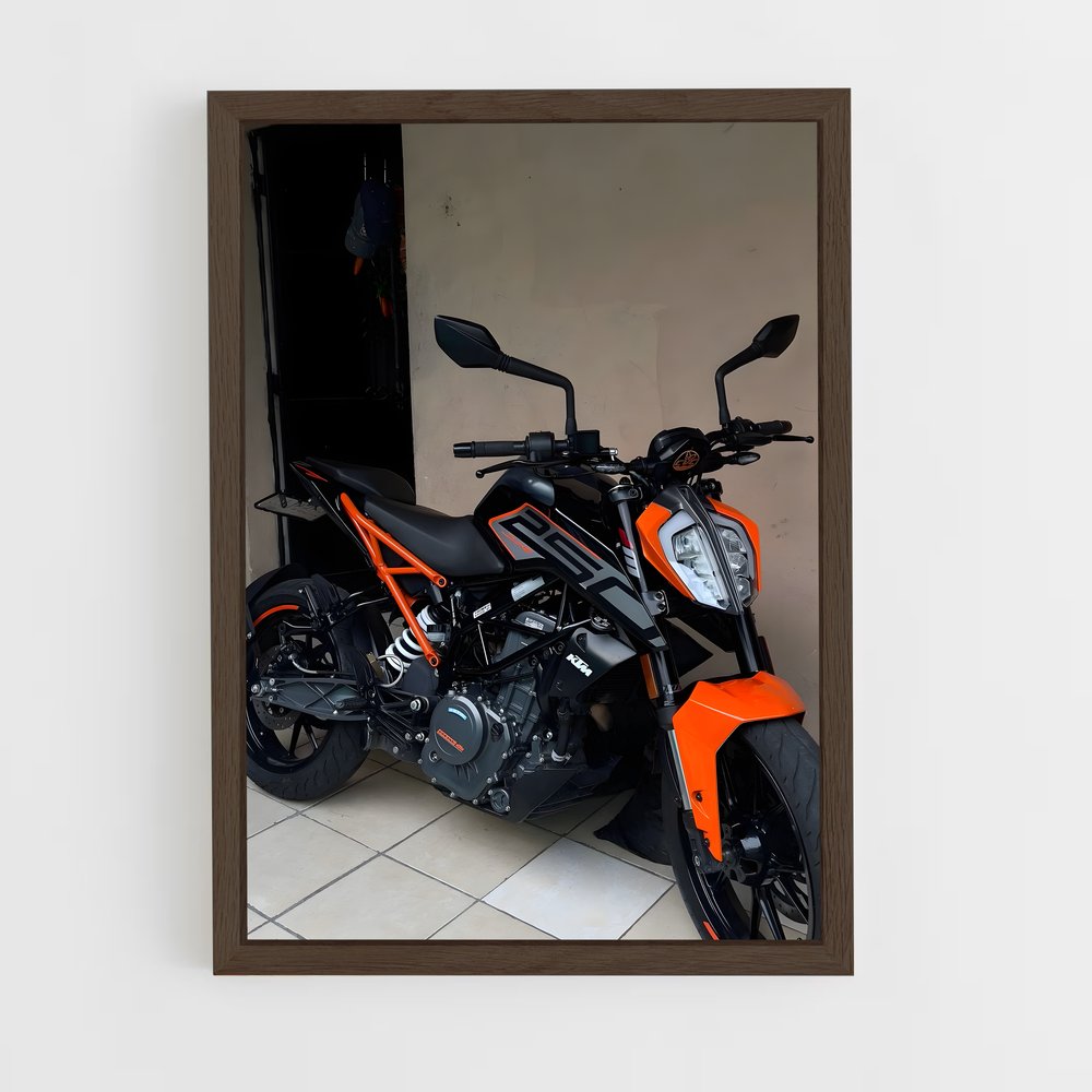 Poster élégant duc – affiche KTM Moto (vue 5)